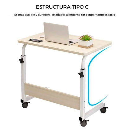 MESA AUXILIAR AJUSTABLE Y PORTÁTIL