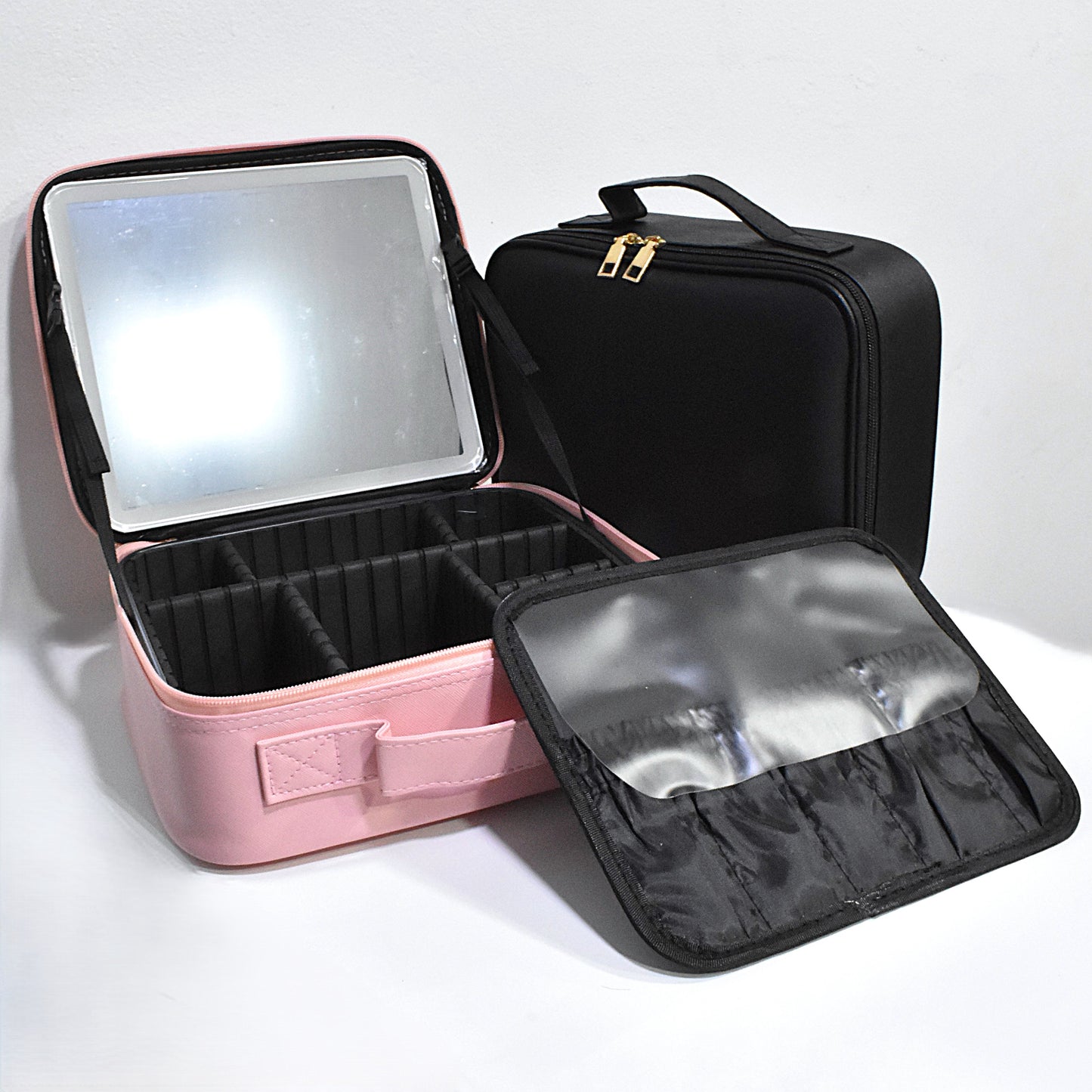 Estuche Cosmetiquera Maquillaje Espejo