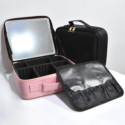 Estuche Cosmetiquera Maquillaje Espejo