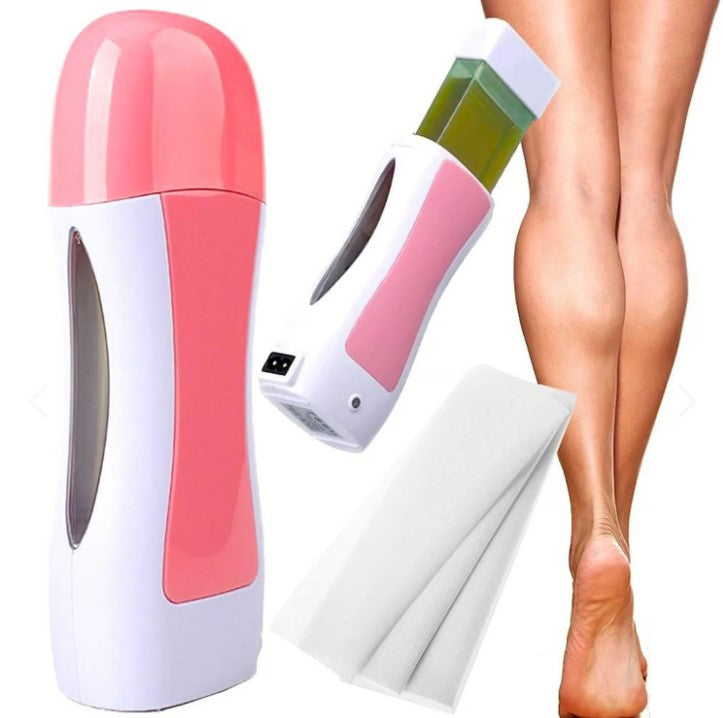 NUEVO KIT DE CERA DEPILATORIA ROLL-ON