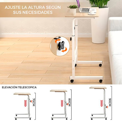 MESA AUXILIAR AJUSTABLE Y PORTÁTIL