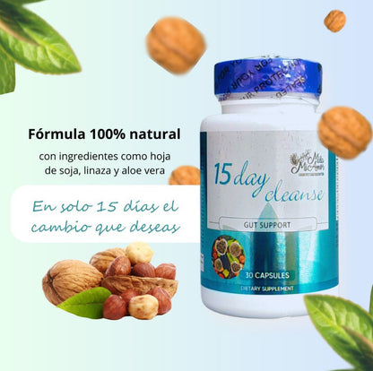 LIMPIEZA DE 15 DÍAS X 30 CÁPSULAS